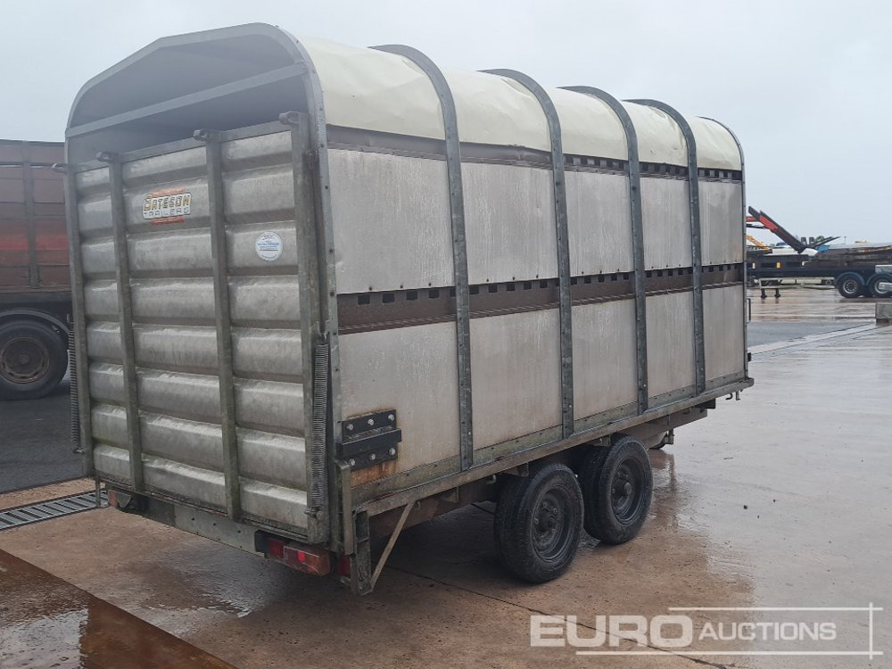 Bateson 60 3500Kg Twin Axle Livestock Trailer, Demountable Body - Remolque porta maquinaria: foto 5 Bateson 60 3500Kg Twin Axle Livestock Trailer, Demountable Body - Remolque porta maquinaria: foto 5