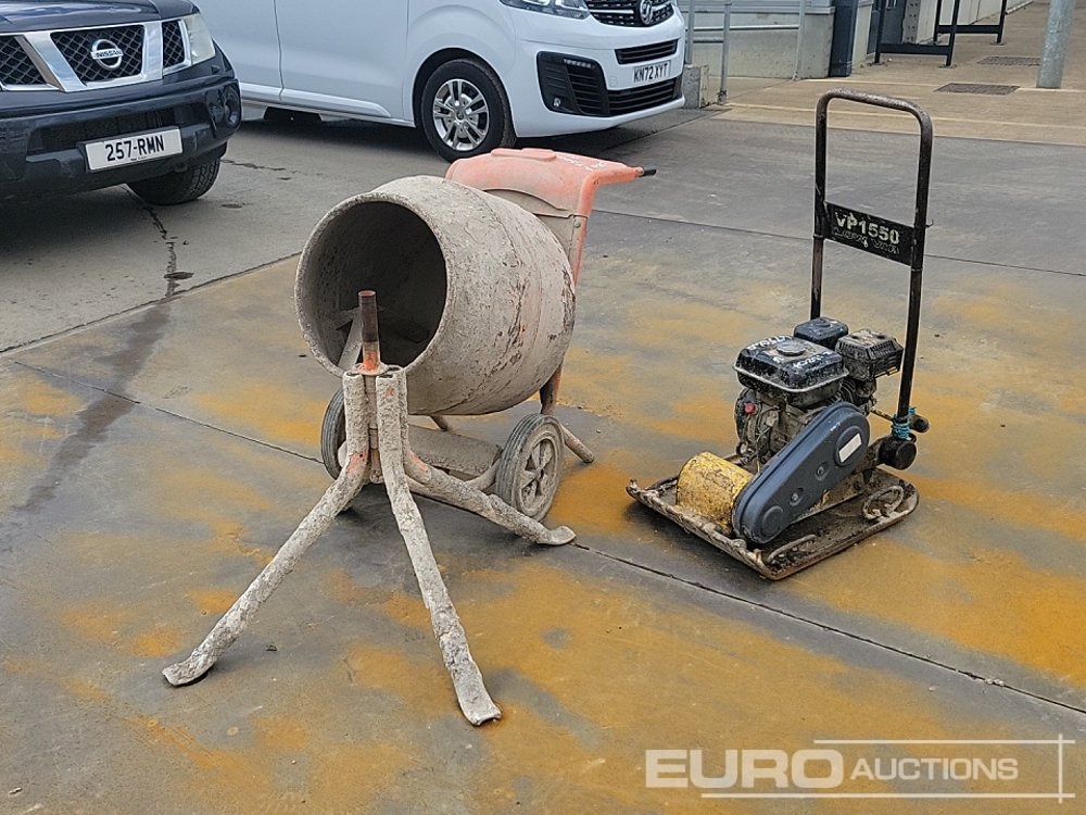 Belle Minimix Petrol Cement Mixer, Honda Engine, Wacker Petrol Compaction Plate, Honda Engine - Construcción de carreteras: foto 1 Belle Minimix Petrol Cement Mixer, Honda Engine, Wacker Petrol Compaction Plate, Honda Engine - Construcción de carreteras: foto 1