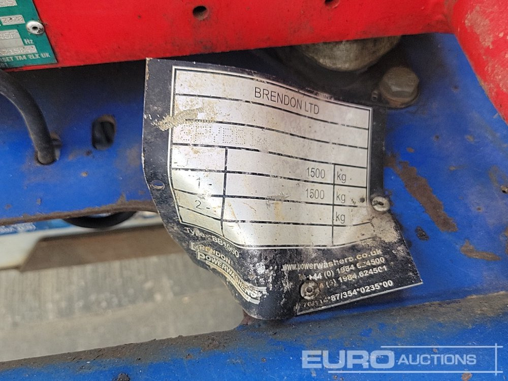 Hidrolimpiadora Brendon Bowsers Single Axle Plastic Water Bowser, Yanmar Pressure Washer: foto 20