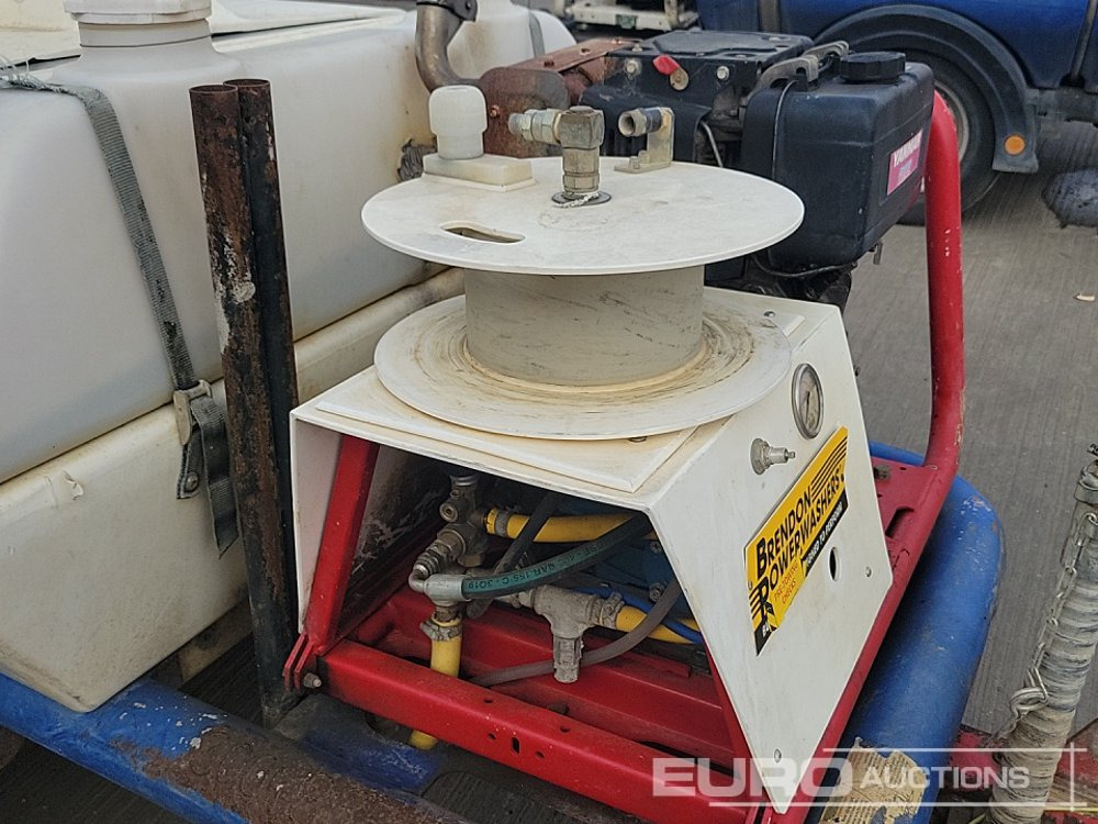 Hidrolimpiadora Brendon Bowsers Single Axle Plastic Water Bowser, Yanmar Pressure Washer: foto 17