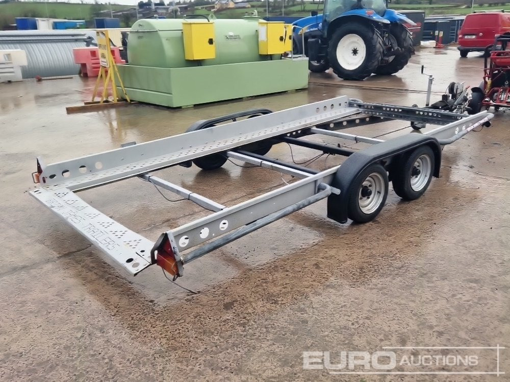 Brian James Twin Axle Tilting Car Transporter Trailer, Winch - Remolque porta maquinaria: foto 2 Brian James Twin Axle Tilting Car Transporter Trailer, Winch - Remolque porta maquinaria: foto 2