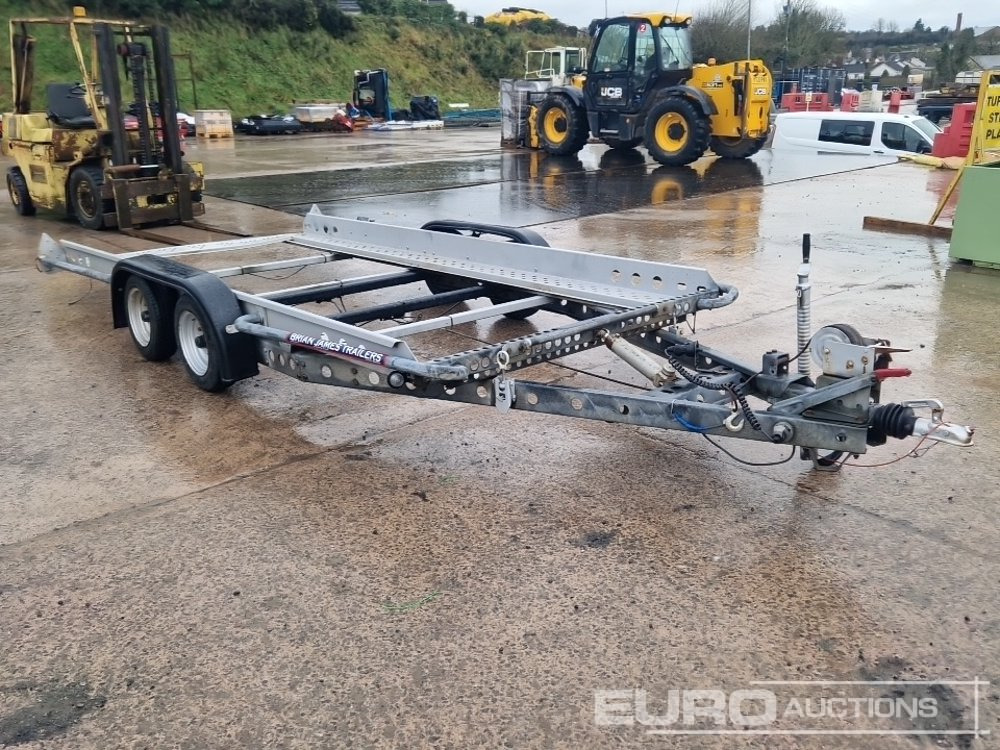 Brian James Twin Axle Tilting Car Transporter Trailer, Winch - Remolque porta maquinaria: foto 1 Brian James Twin Axle Tilting Car Transporter Trailer, Winch - Remolque porta maquinaria: foto 1