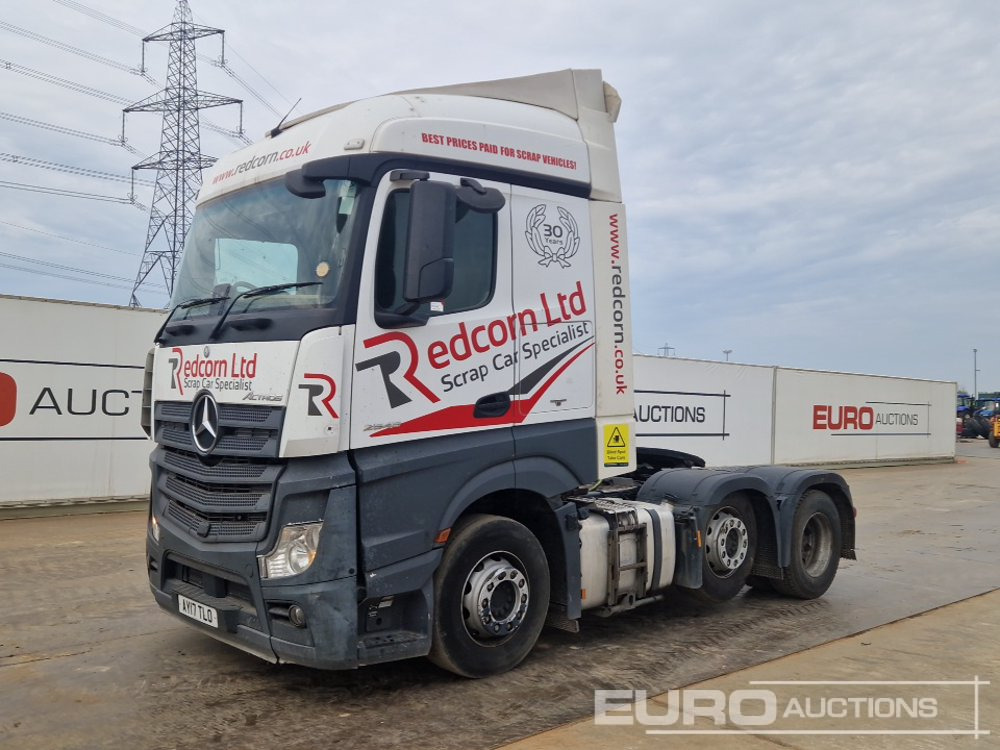 2017 Mercedes Actros 2545 - Cabeza tractora: foto 1 2017 Mercedes Actros 2545 - Cabeza tractora: foto 1