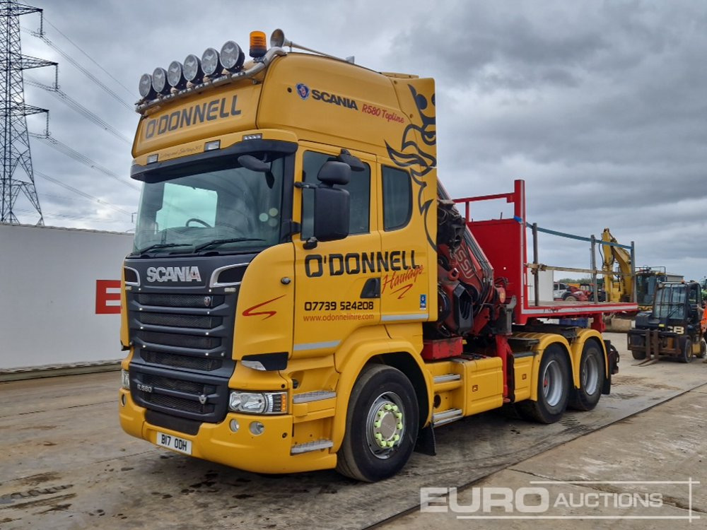 2017 Scania R580 V8 - Cabeza tractora: foto 1 2017 Scania R580 V8 - Cabeza tractora: foto 1