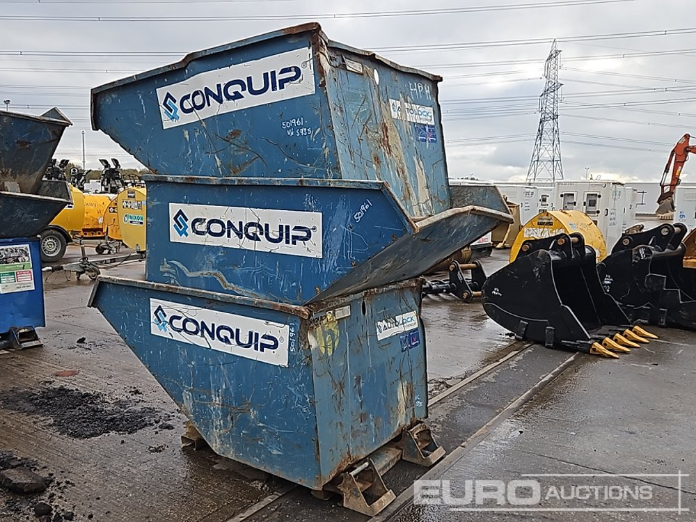 Conquip Tipping Skip to suit Forklift (3 of) - Contenedor basculante: foto 1 Conquip Tipping Skip to suit Forklift (3 of) - Contenedor basculante: foto 1