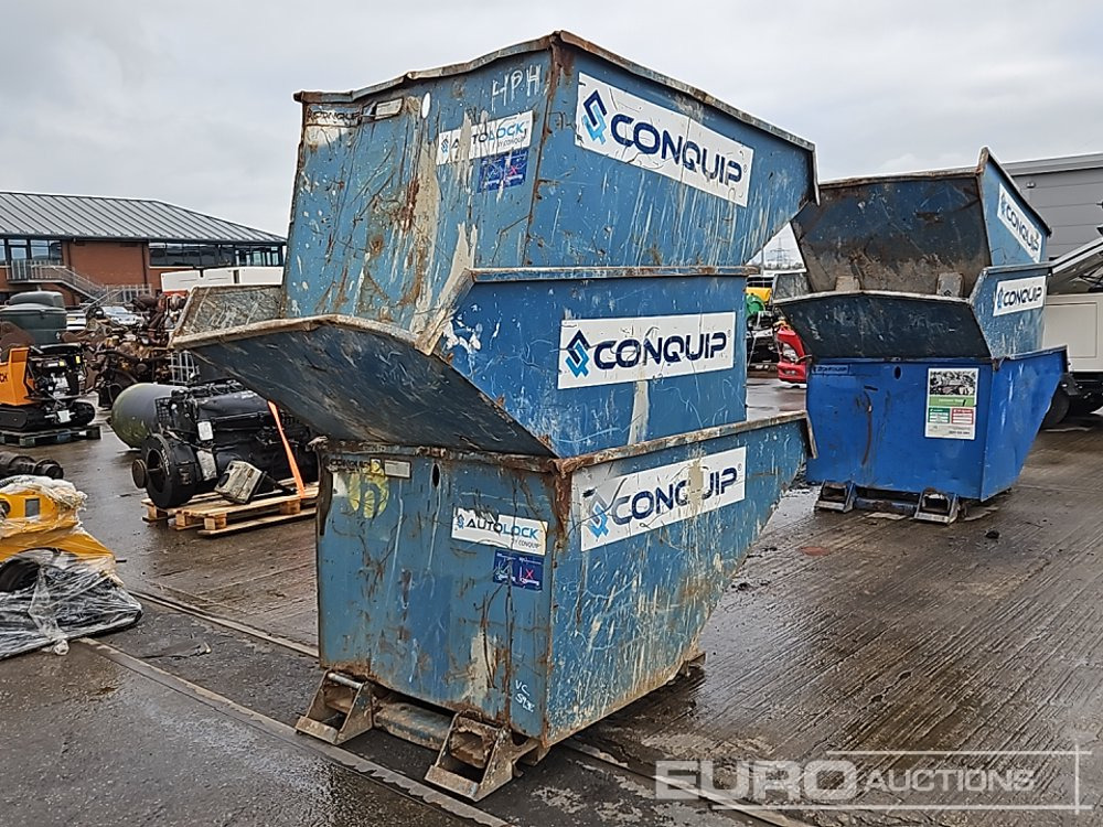 Conquip Tipping Skip to suit Forklift (3 of) - Contenedor basculante: foto 3 Conquip Tipping Skip to suit Forklift (3 of) - Contenedor basculante: foto 3