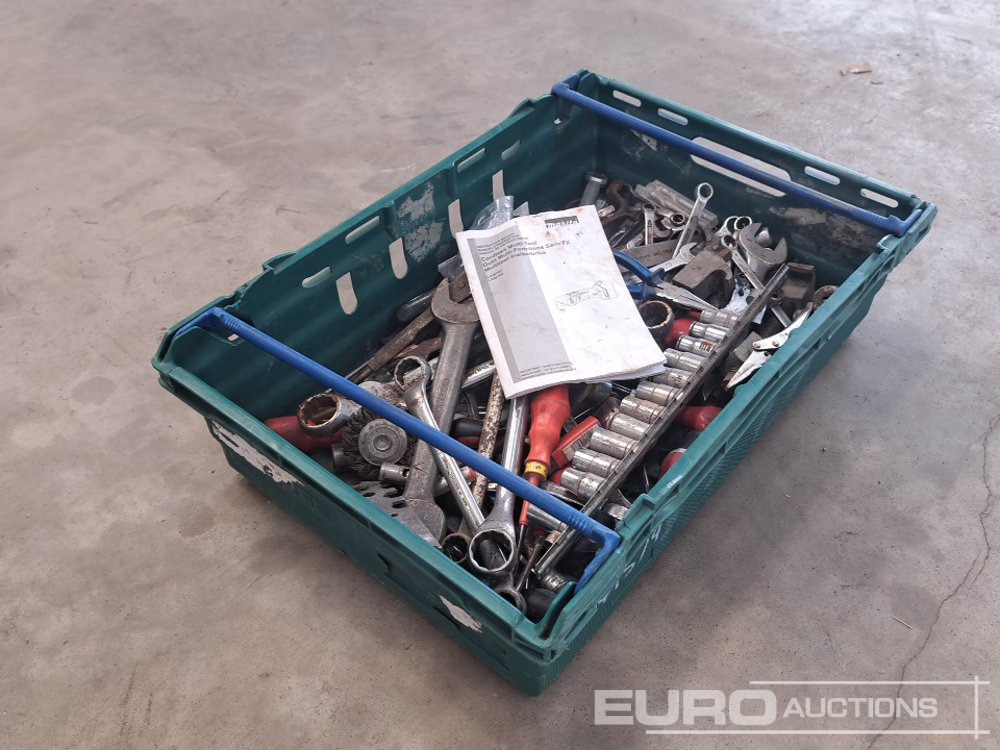 Equipo de taller Crate of Misc Tool, Spanner, Screwdrivers etc: foto 7