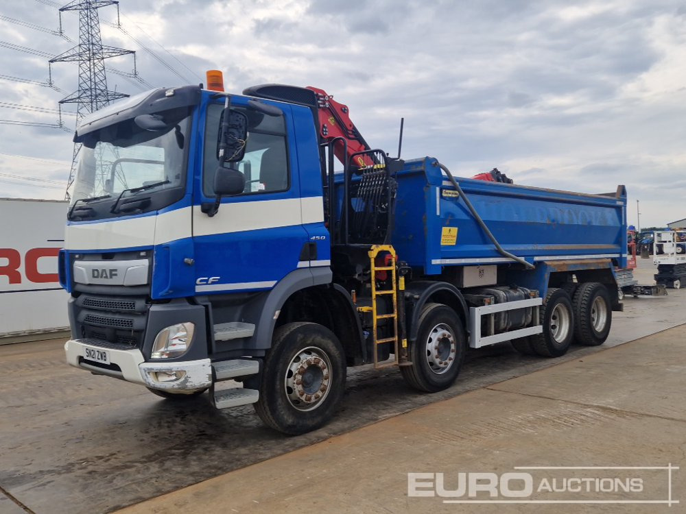DAF CF450 - Camión volquete: foto 1 DAF CF450 - Camión volquete: foto 1