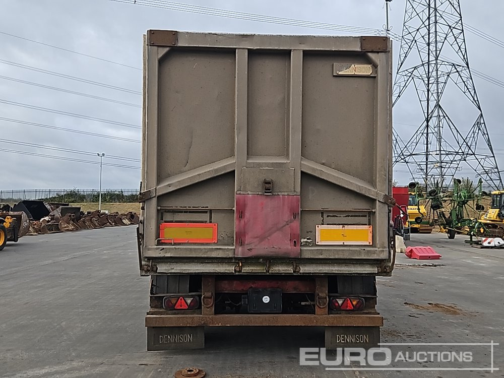 Dennison Tri Axle Bulk Tipping Trailer - Semirremolque volquete: foto 4 Dennison Tri Axle Bulk Tipping Trailer - Semirremolque volquete: foto 4