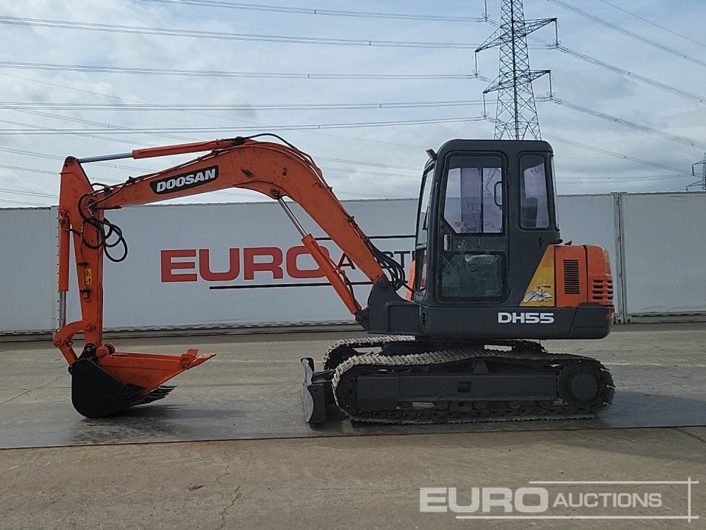 Doosan DH55-V - Miniexcavadora: foto 2 Doosan DH55-V - Miniexcavadora: foto 2