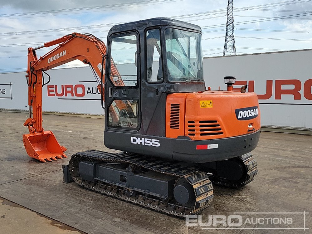 Doosan DH55-V - Miniexcavadora: foto 3 Doosan DH55-V - Miniexcavadora: foto 3