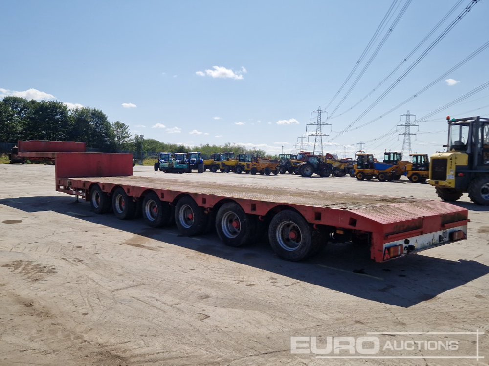 ES-GE 6 Axle Step Frame Extendable Low Loader Trailer, 4 Axle Steer, Air Brakes, Auto Lube - Semirremolque góndola rebajadas: foto 3 ES-GE 6 Axle Step Frame Extendable Low Loader Trailer, 4 Axle Steer, Air Brakes, Auto Lube - Semirremolque góndola rebajadas: foto 3
