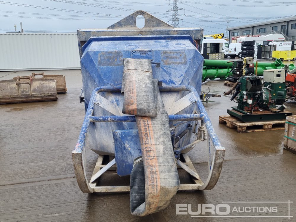 Eichinger 2000 Litre Concrete Pouring Skip to suit Crane - Contenedor basculante: foto 4 Eichinger 2000 Litre Concrete Pouring Skip to suit Crane - Contenedor basculante: foto 4