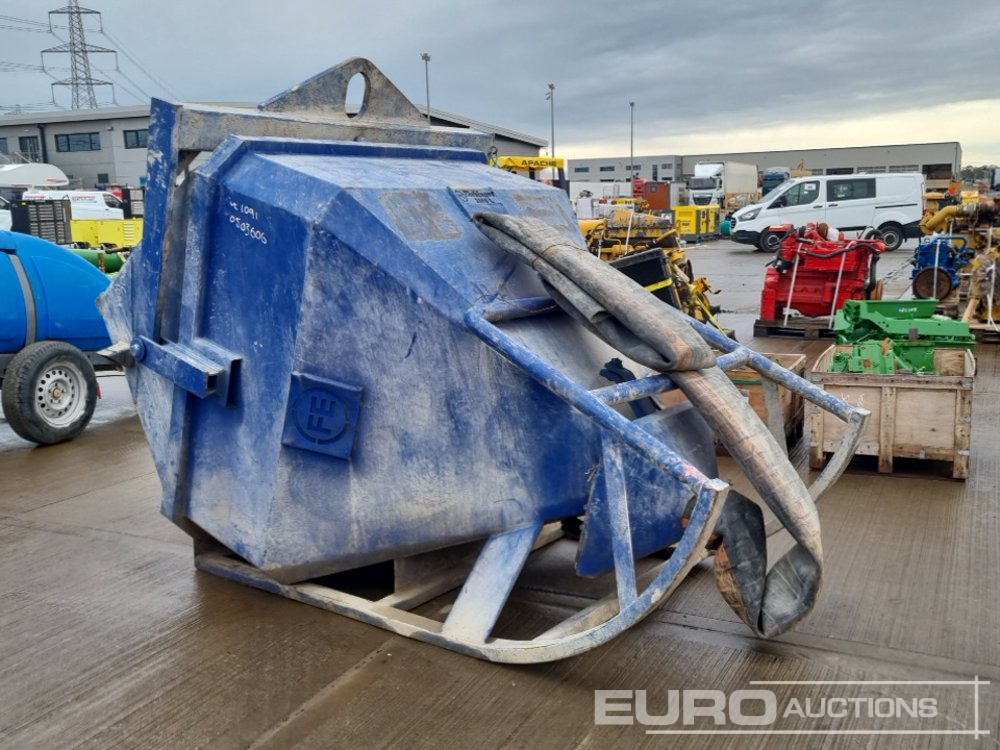 Eichinger 2000 Litre Concrete Pouring Skip to suit Crane - Contenedor basculante: foto 3 Eichinger 2000 Litre Concrete Pouring Skip to suit Crane - Contenedor basculante: foto 3