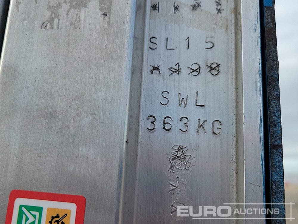 Equipo de manutención Genie SLA-15: foto 17