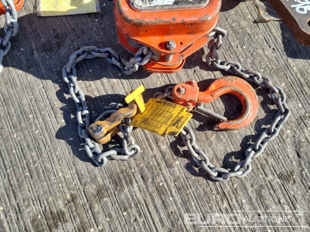 Equipo de manutención Lever Lifting Hoist (3 of), Lifting Clamp (2 of): foto 12