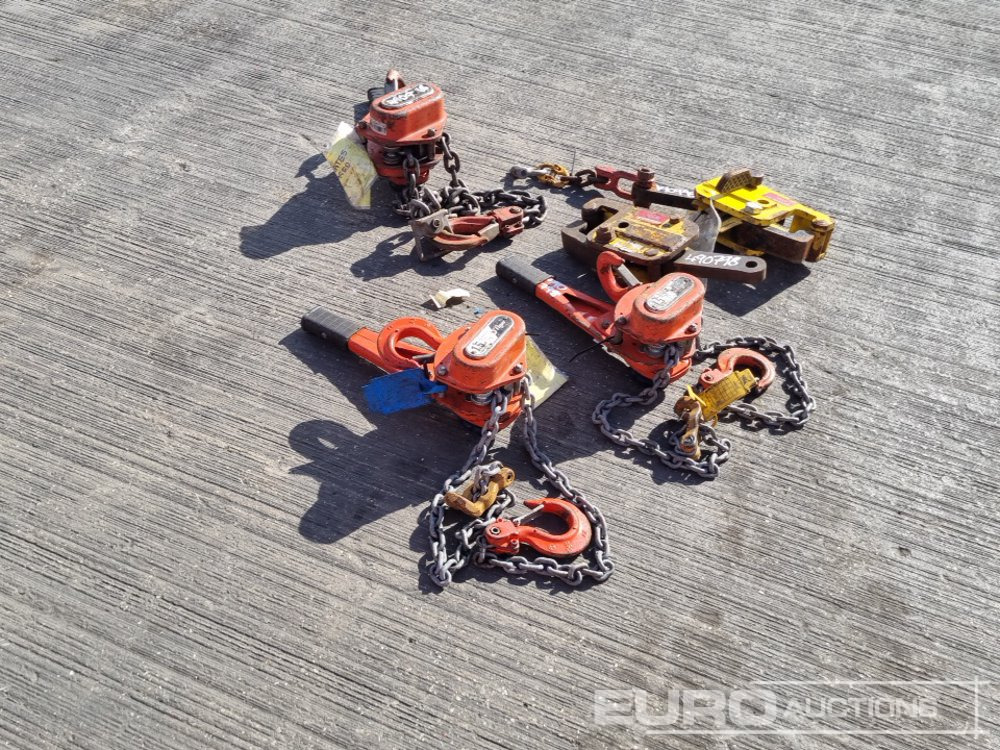 Equipo de manutención Lever Lifting Hoist (3 of), Lifting Clamp (2 of): foto 7