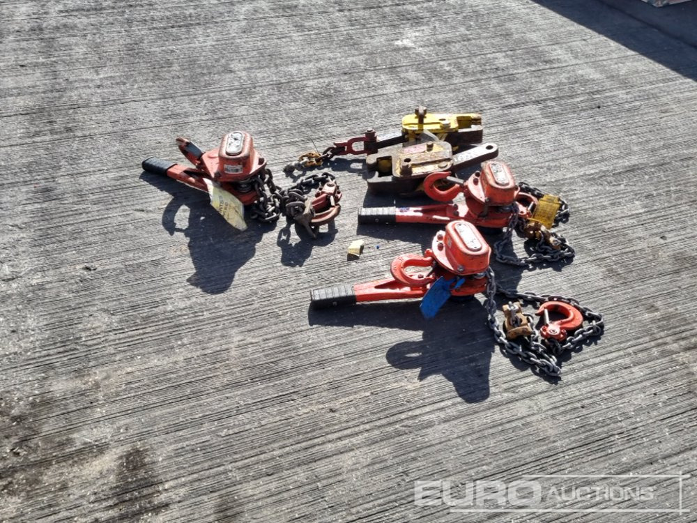 Equipo de manutención Lever Lifting Hoist (3 of), Lifting Clamp (2 of): foto 6