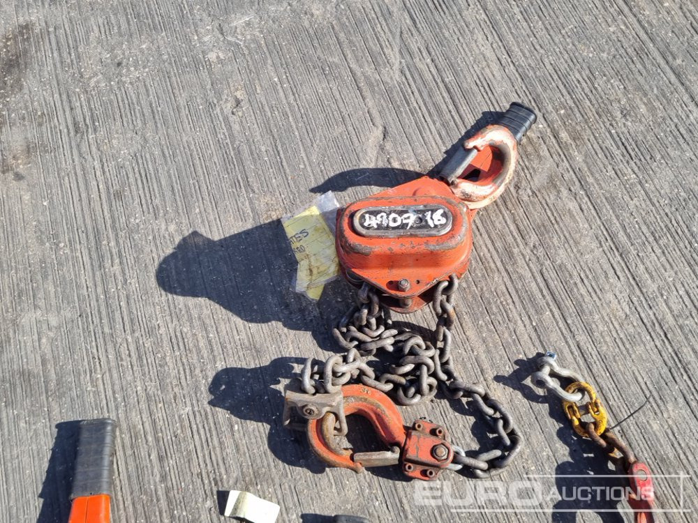 Equipo de manutención Lever Lifting Hoist (3 of), Lifting Clamp (2 of): foto 14