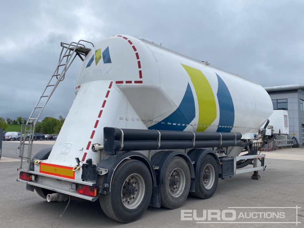 Feldbinder Tri Axle Cement Trailer, BPW Axles - Semirremolque cisterna: foto 5 Feldbinder Tri Axle Cement Trailer, BPW Axles - Semirremolque cisterna: foto 5