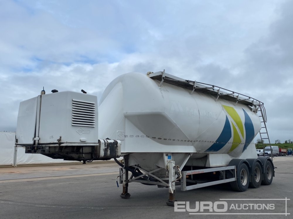 Feldbinder Tri Axle Cement Trailer, BPW Axles - Semirremolque cisterna: foto 1 Feldbinder Tri Axle Cement Trailer, BPW Axles - Semirremolque cisterna: foto 1