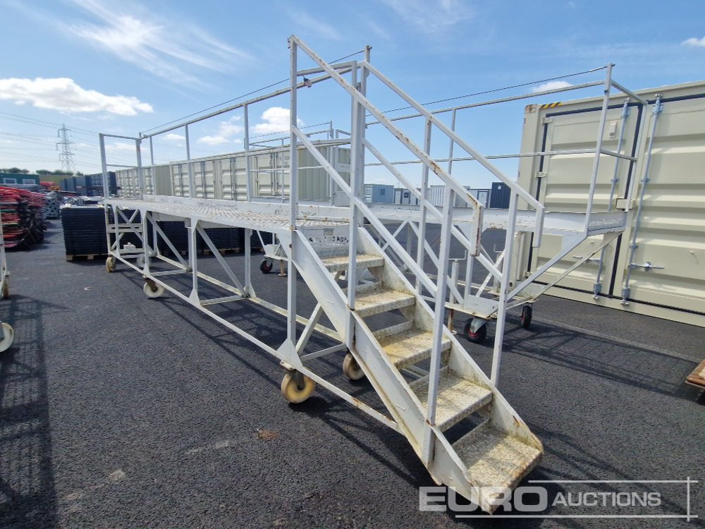 Grantham Fabrications 20' Wheeled 6 Step Access Platform - Equipo de construcción: foto 5 Grantham Fabrications 20' Wheeled 6 Step Access Platform - Equipo de construcción: foto 5
