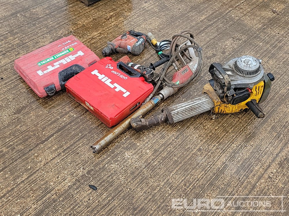 Hilti Hammer Drill (2 of), Hilti Battery Impact Gun, Hilti Battery Grinder, Hycon Hydraulic Core Drill, Wacker Neuson Hand Held Breaker - Equipo de construcción: foto 1 Hilti Hammer Drill (2 of), Hilti Battery Impact Gun, Hilti Battery Grinder, Hycon Hydraulic Core Drill, Wacker Neuson Hand Held Breaker - Equipo de construcción: foto 1