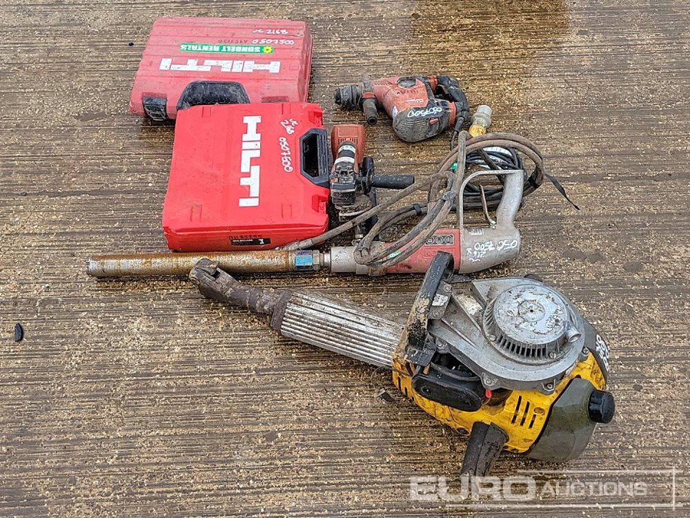 Hilti Hammer Drill (2 of), Hilti Battery Impact Gun, Hilti Battery Grinder, Hycon Hydraulic Core Drill, Wacker Neuson Hand Held Breaker - Equipo de construcción: foto 2 Hilti Hammer Drill (2 of), Hilti Battery Impact Gun, Hilti Battery Grinder, Hycon Hydraulic Core Drill, Wacker Neuson Hand Held Breaker - Equipo de construcción: foto 2