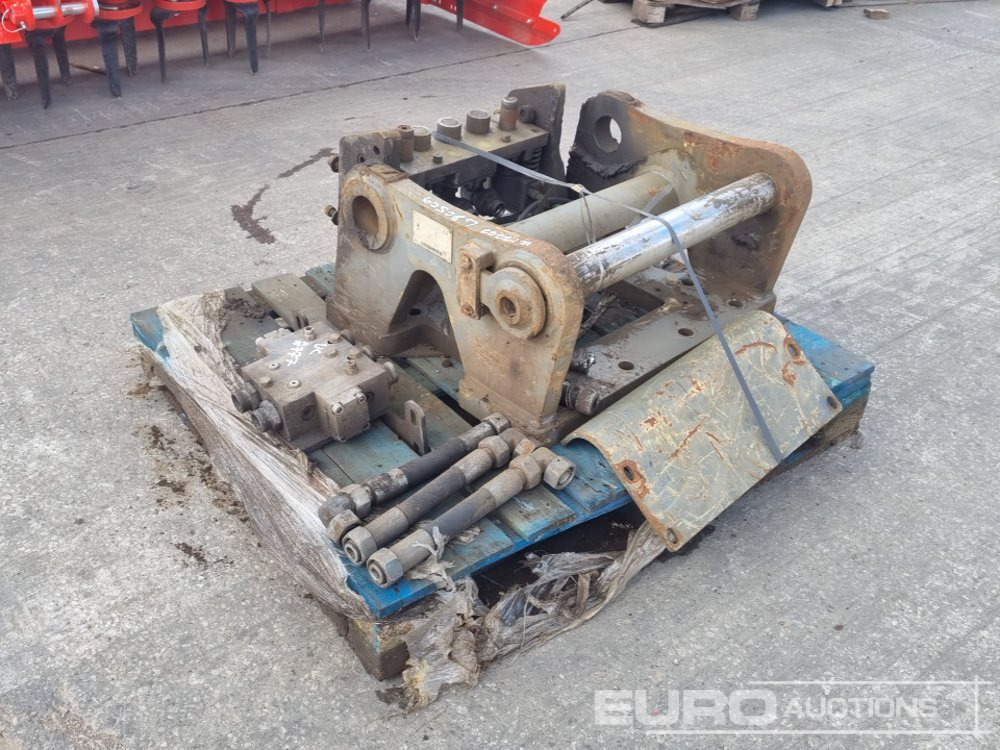 Acoplamiento rápido Hydraulic Hitch 80mm Pin to suit 20 Ton Excavator: foto 7