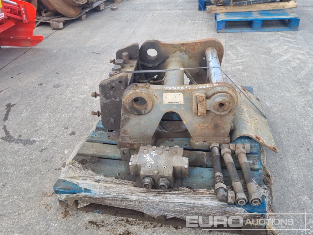 Acoplamiento rápido Hydraulic Hitch 80mm Pin to suit 20 Ton Excavator: foto 6