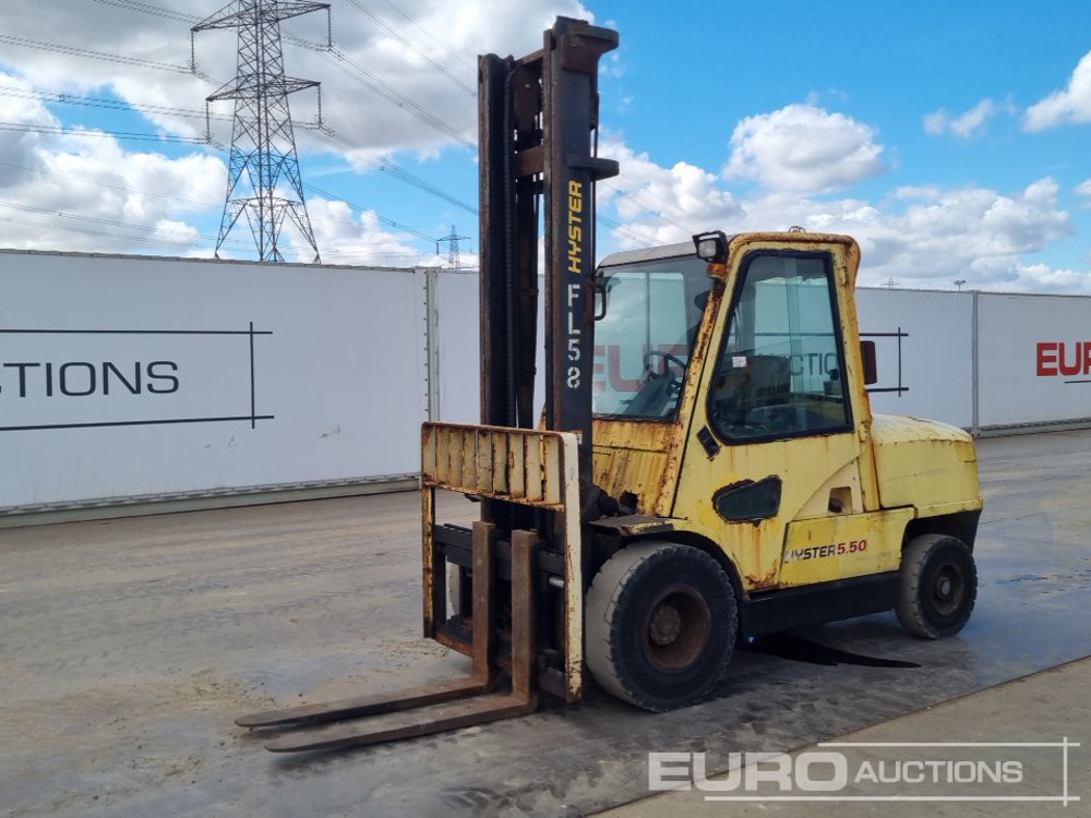 Hyster H5.50XM - Carretilla elevadora: foto 1 Hyster H5.50XM - Carretilla elevadora: foto 1