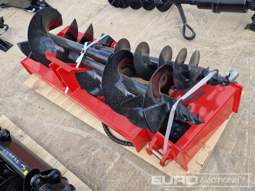 Unused 16", 12" & 8" Auger to suit Skidsteer Loader - Implemento para Excavadora: foto 4 Unused 16", 12" & 8" Auger to suit Skidsteer Loader - Implemento para Excavadora: foto 4