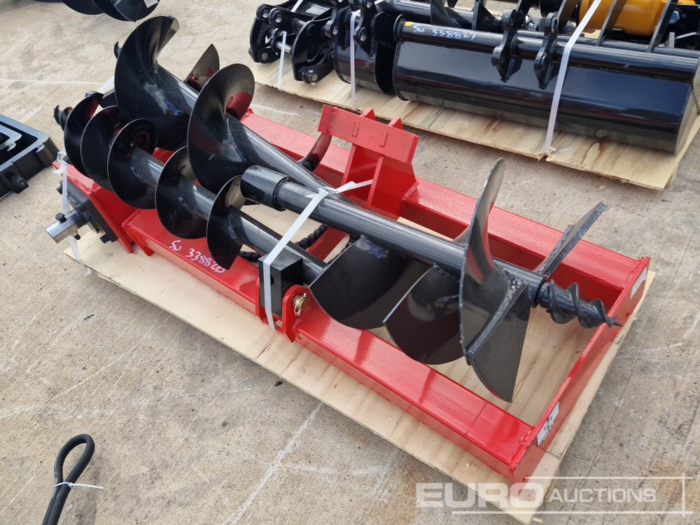Unused 16", 12" & 8" Auger to suit Skidsteer Loader - Implemento para Excavadora: foto 2 Unused 16", 12" & 8" Auger to suit Skidsteer Loader - Implemento para Excavadora: foto 2