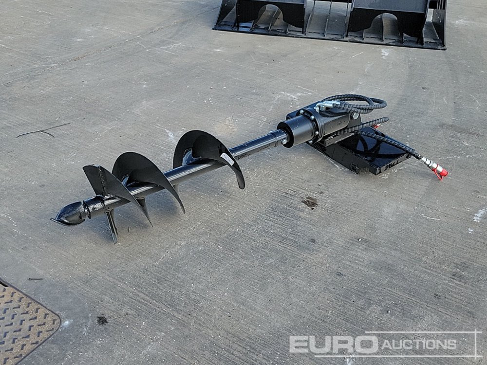 Unused 2025 Captok 12" Hydraulc Auger to suit Mini Skidsteer Loader - Implemento para Excavadora: foto 1 Unused 2025 Captok 12" Hydraulc Auger to suit Mini Skidsteer Loader - Implemento para Excavadora: foto 1