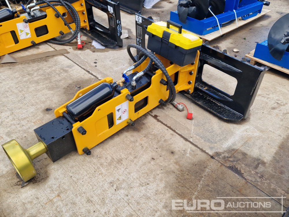Unused 2025 GIYI D680 Hydraulic Pile Hammer to suit Skidsteer Loader - Implemento para Excavadora: foto 1 Unused 2025 GIYI D680 Hydraulic Pile Hammer to suit Skidsteer Loader - Implemento para Excavadora: foto 1