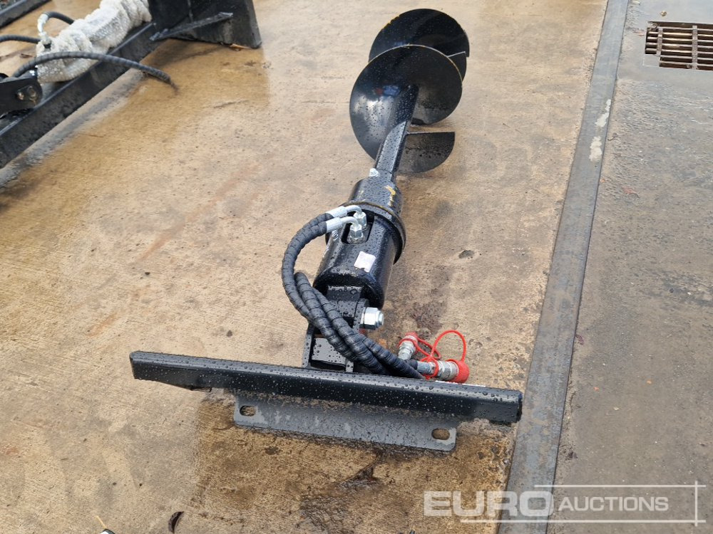 Unused GIYI 12" Hydraulic Auger to suit Mini Skidsteer Loader - Implemento para Excavadora: foto 3 Unused GIYI 12" Hydraulic Auger to suit Mini Skidsteer Loader - Implemento para Excavadora: foto 3