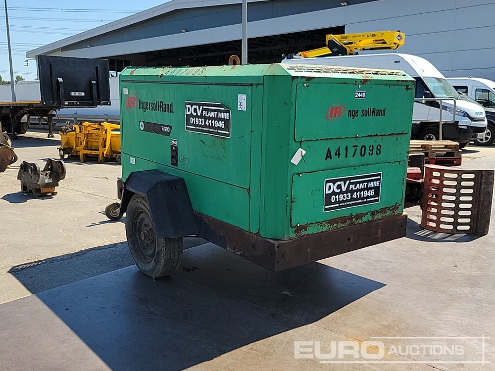 Ingersoll Rand Single Axle Compressor - Compresor de aire: foto 3 Ingersoll Rand Single Axle Compressor - Compresor de aire: foto 3