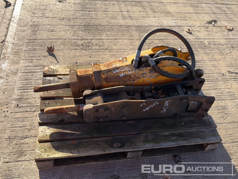 JCB Hydraulic Breaker 30-35mm Pin to suit Mini Excavator (2 of) - Martillo hidráulico: foto 2 JCB Hydraulic Breaker 30-35mm Pin to suit Mini Excavator (2 of) - Martillo hidráulico: foto 2