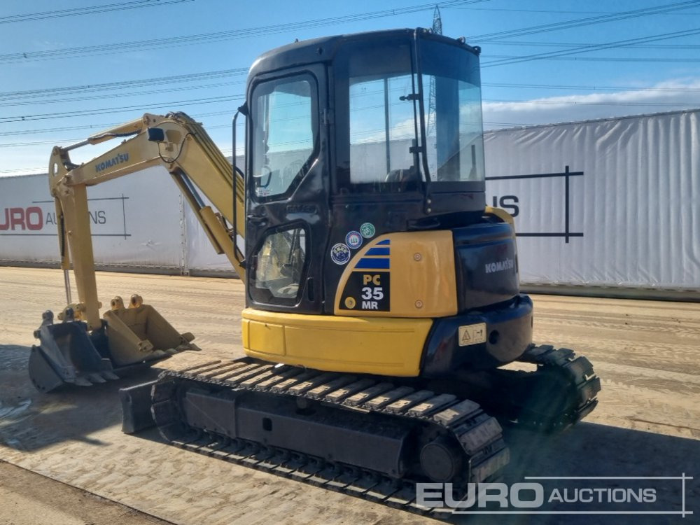 Komatsu PC35MR-2 - Miniexcavadora: foto 3 Komatsu PC35MR-2 - Miniexcavadora: foto 3