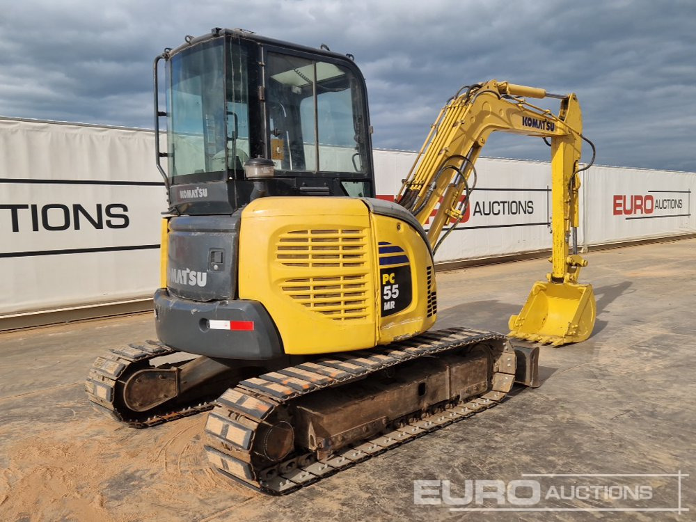 Komatsu PC55MR-2 - Miniexcavadora: foto 5 Komatsu PC55MR-2 - Miniexcavadora: foto 5