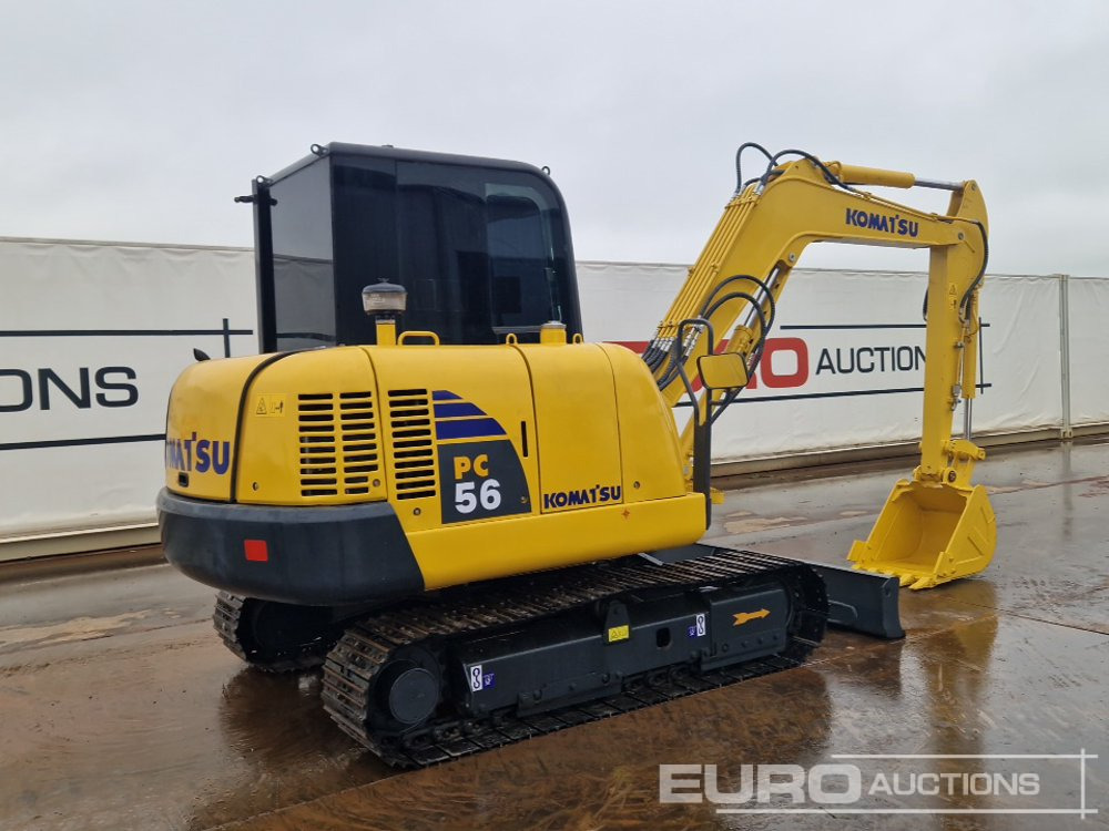 Komatsu PC56-7 - Miniexcavadora: foto 5 Komatsu PC56-7 - Miniexcavadora: foto 5