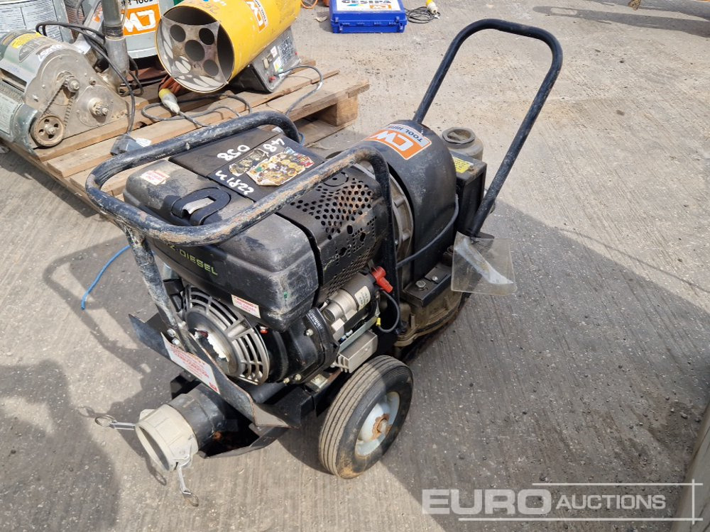 Koshin Diesel 3" Water Pump, Hatz Engine - Bomba de agua: foto 1 Koshin Diesel 3" Water Pump, Hatz Engine - Bomba de agua: foto 1