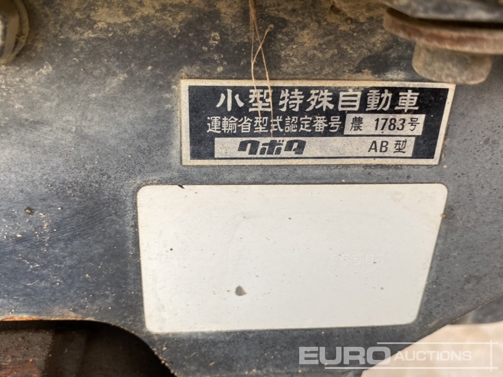 Mini tractor Kubota A17: foto 35