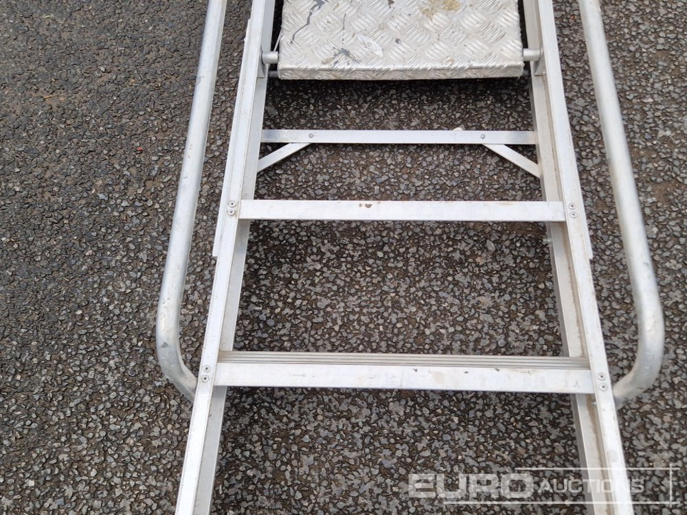 Equipo de construcción Lyte 4 Tread Aluminium Podium Step Ladder: foto 11