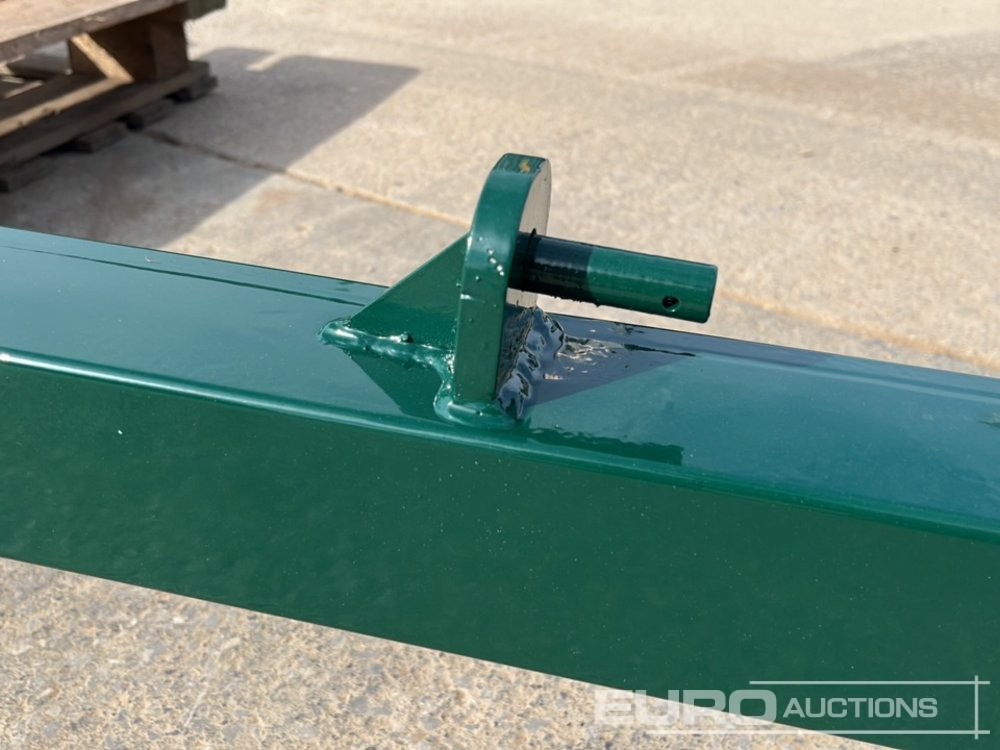 Maquinaria agrícola 1.2m x 2.4m Pedestrian Gate, Heavy Duty Galvanized Powder Coated, 80mm x 80mm x 3m Post (2 of), Assembly Kit (Green): foto 10