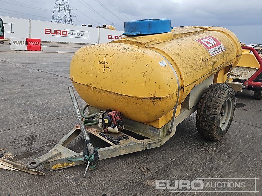 Traier Engineering Single Axle Plastic Water Bowser, Honda Engine, Dust Suppression Unit - Maquinaria de construcción: foto 1 Traier Engineering Single Axle Plastic Water Bowser, Honda Engine, Dust Suppression Unit - Maquinaria de construcción: foto 1