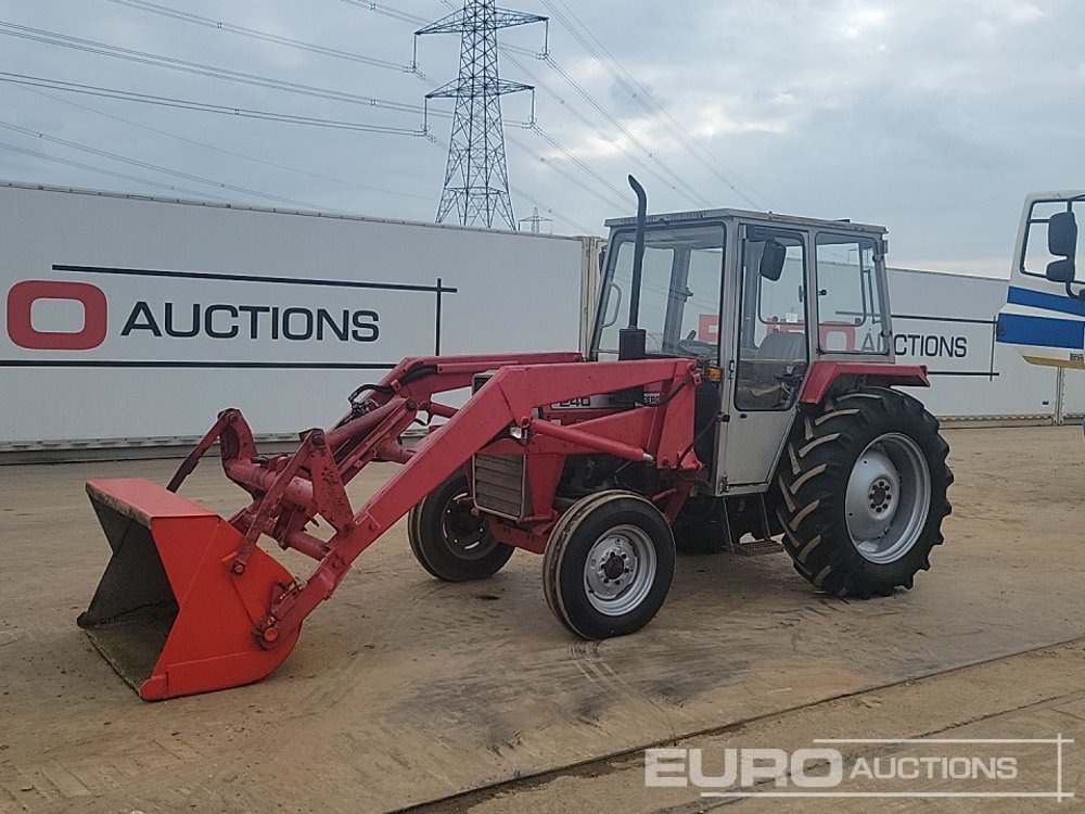 Massey Ferguson MF240 - Tractor: foto 1 Massey Ferguson MF240 - Tractor: foto 1