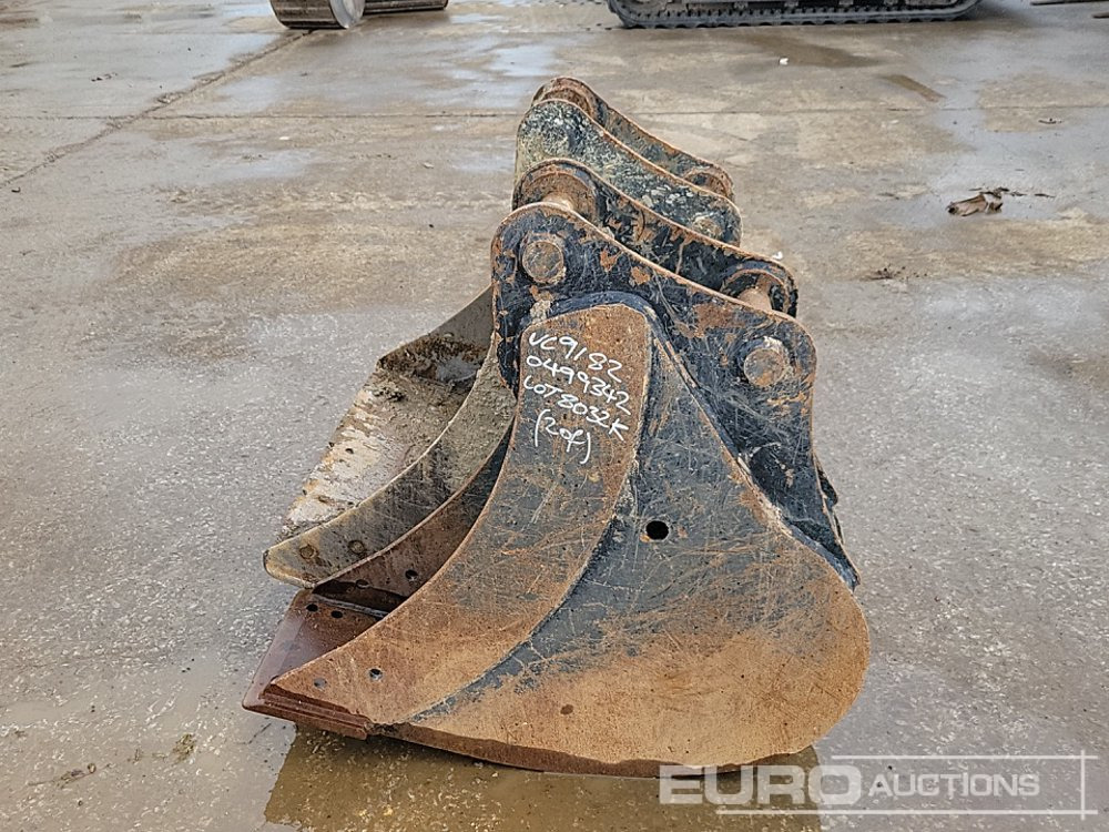 Miller 34", 12" Digging Bucket 50mm Pin to suit 6-8 Ton Excavator - Cazo: foto 2 Miller 34", 12" Digging Bucket 50mm Pin to suit 6-8 Ton Excavator - Cazo: foto 2