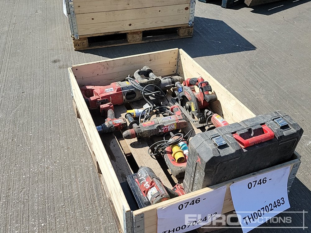 Milwaukee 6Ah Battery, Battery Circular Saw, Hammer Drill, Drill, Impact Driver, 110Volt Jigsaw, Grinder, Hammer Drill, Breaker - Equipo de construcción: foto 3 Milwaukee 6Ah Battery, Battery Circular Saw, Hammer Drill, Drill, Impact Driver, 110Volt Jigsaw, Grinder, Hammer Drill, Breaker - Equipo de construcción: foto 3