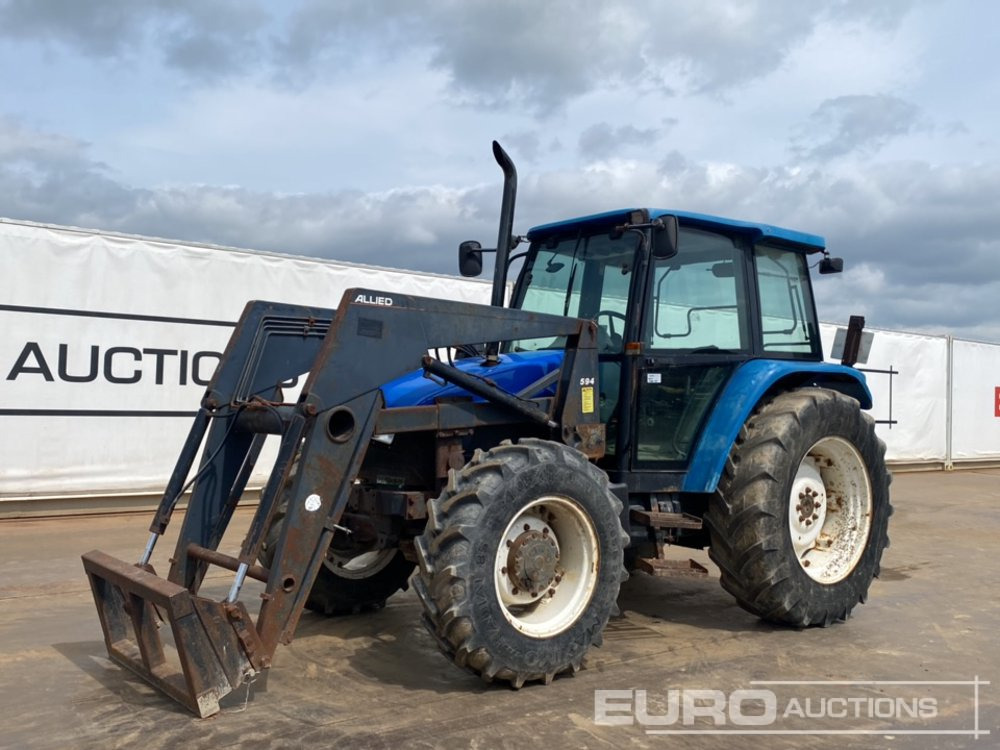 New Holland 6635 - Tractor: foto 1 New Holland 6635 - Tractor: foto 1